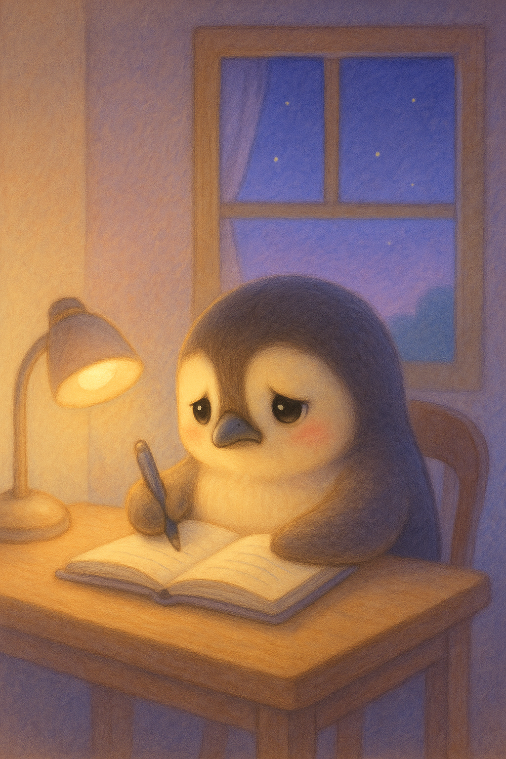 Story 01 Illustration - The Heavy Backpack