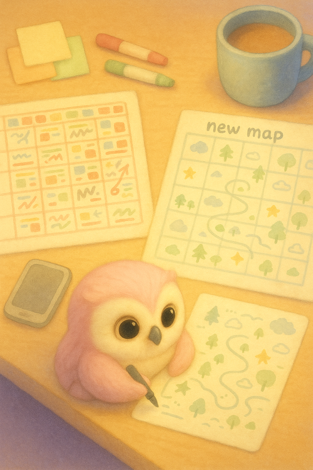 Story 01 Illustration - The Heavy Backpack